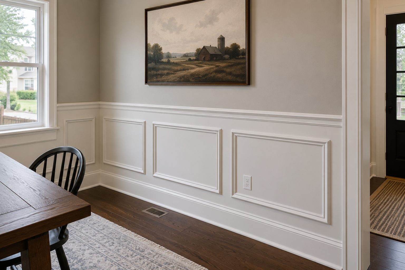 Wainscoting & Wall Paneling project by North Shore Carpentry Co. in Lake County, IL